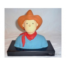 Buste tintin cow boy