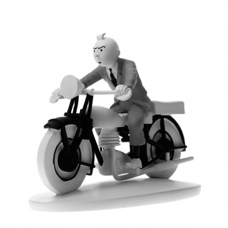 Tintin Motard et Milou en Perdition