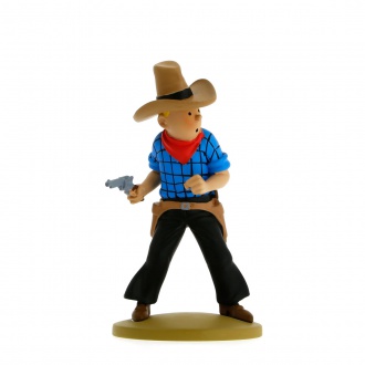  Galerie de Personnages Tintin en cow-boy