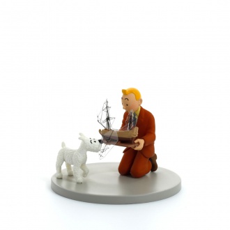 Coffret tintin tenant La Licorne