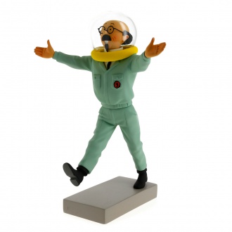 Statuette Tournesol – collection Privilège Moulinsart Objectif Lune