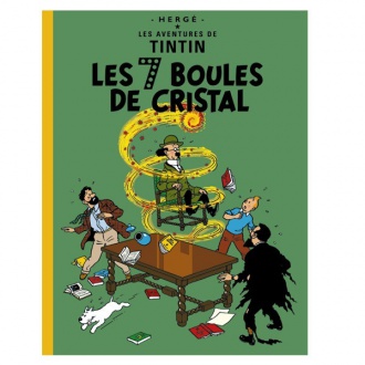 13. Album Tintin Les 7 Boules de Cristal