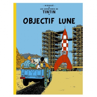 16. Album Tintin Objectif Lune