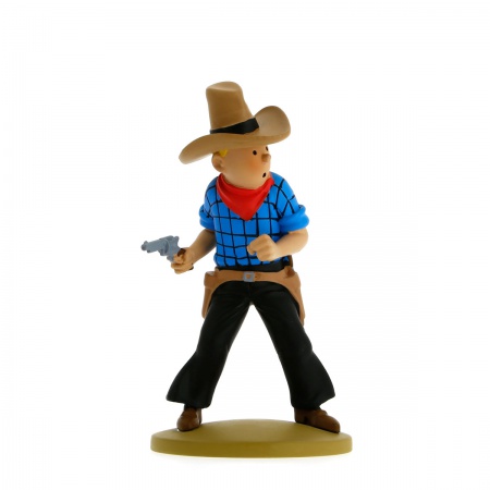  Galerie de Personnages Tintin en cow-boy