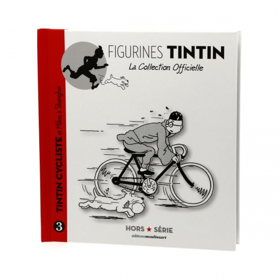 Tintin Cycliste et Milou à Shanghai 