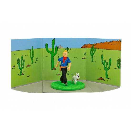 Coffret tintin cowboy
