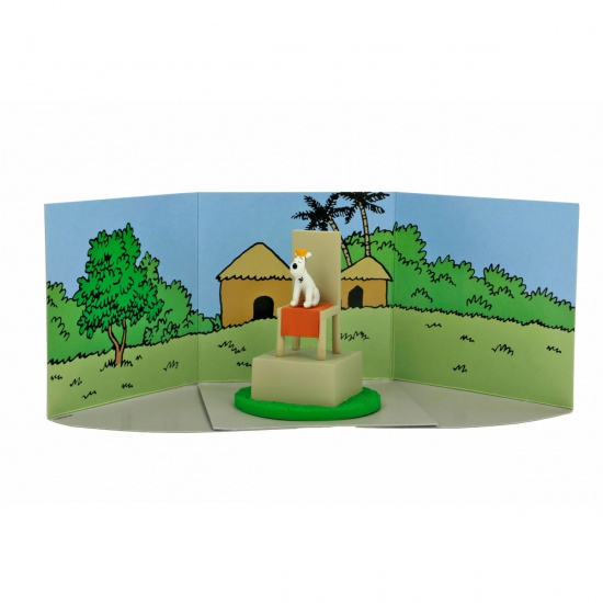 Coffret le roi Milou sur son trône