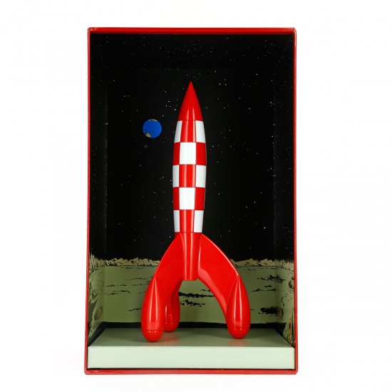  Fusée Tintin 35 cm